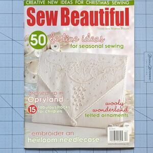 Sew Beautiful Martha Pullen Magazine Issue 127, 2009